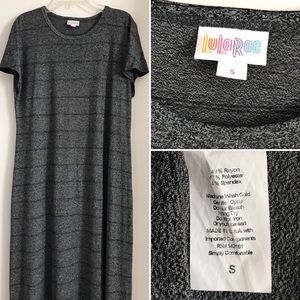 LuLaRoe heathered gray Maria